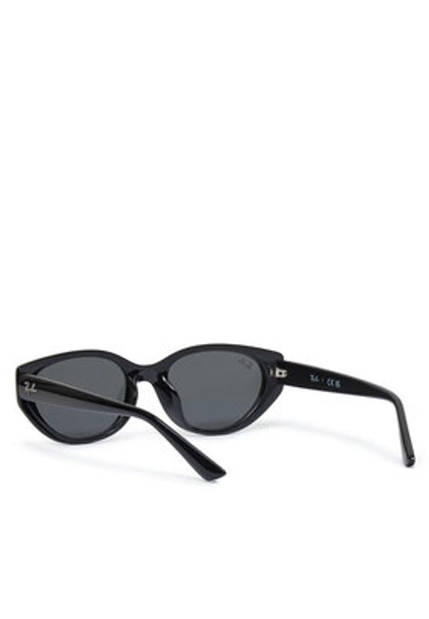 Ray-Ban Okulary przeciwsłoneczne 0RB4457D 667787 Czarny. Kolor: czarny