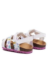 Geox Sandały B Sandal Chalki Girl B452RA 000HH C0653 M Biały. Kolor: biały