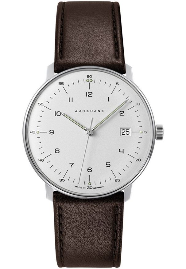 SONY - Zegarek Sony Zegarek męski Junghans 41/4461.02 brązowy. Kolor: brązowy