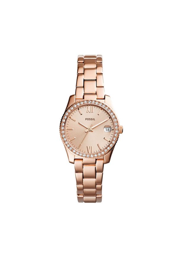 Fossil Zegarek Scarlette ES4318 Różowy. Kolor: różowy
