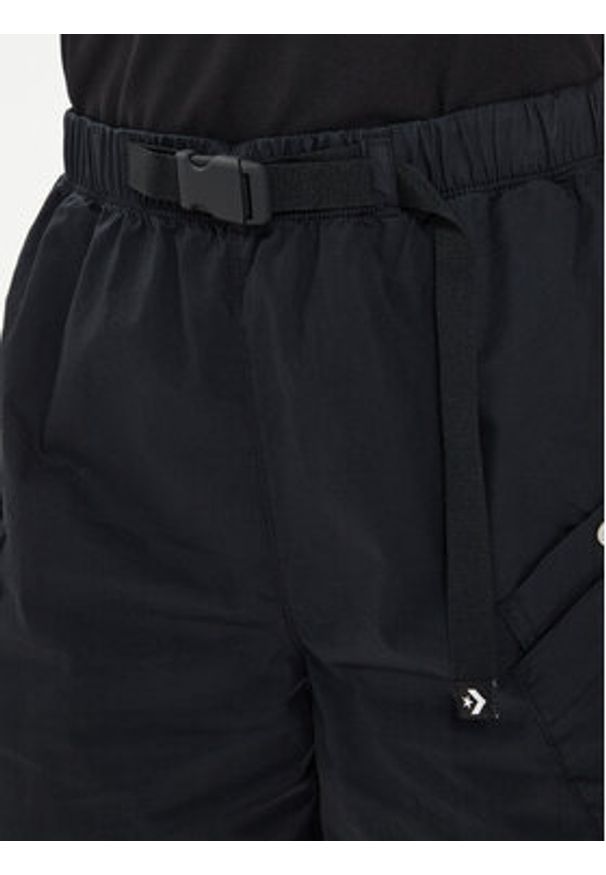 Converse Szorty sportowe W Utility Festival Short 10026395-A03 Czarny Regular Fit. Kolor: czarny. Materiał: bawełna