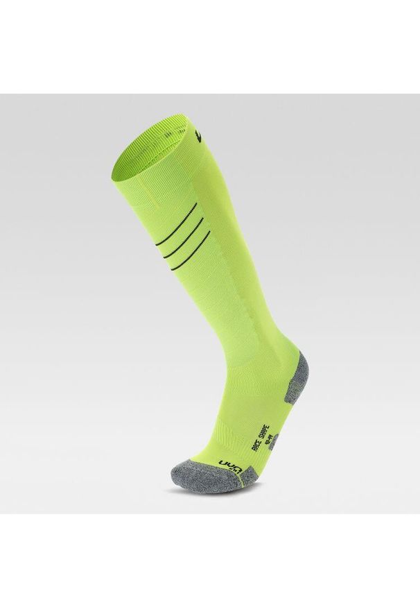 Skarpety narciarskie męskie UYN Ski Race Shape Socks. Kolor: zielony, wielokolorowy, szary. Sport: narciarstwo