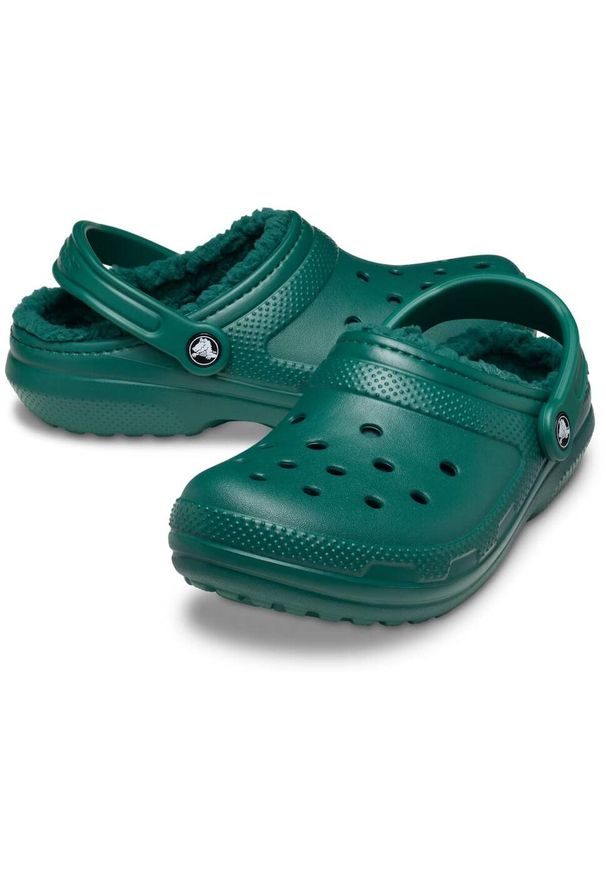Crocs Classic Lined Clog. Kolor: zielony
