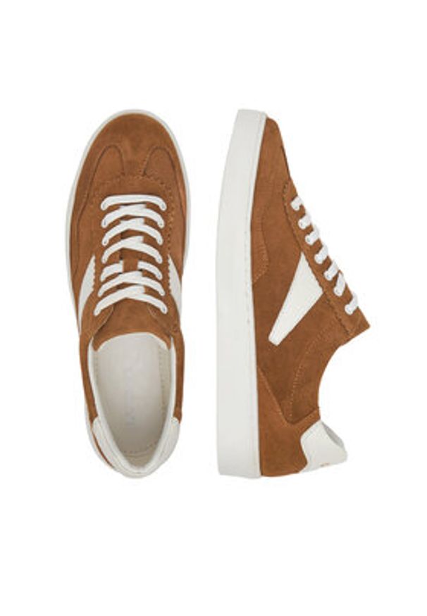 Lasocki Sneakersy WI16-REDAA-01 Brązowy. Kolor: brązowy. Materiał: skóra, zamsz