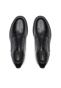 Clarks Półbuty Batcombe Tie 261734347 Czarny. Kolor: czarny. Materiał: skóra #7
