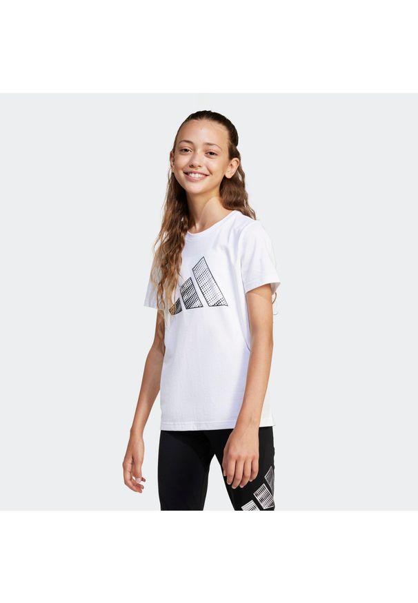 Adidas - Koszulka dziecięca ADIDAS. Materiał: włókno, bawełna