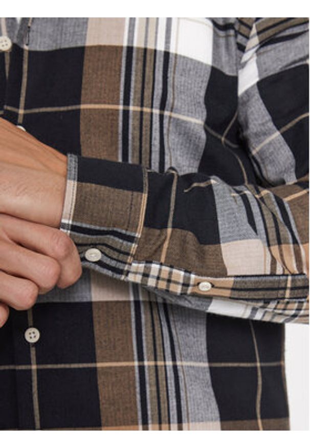 Lindbergh Koszula 30-203482 Beżowy Slim Fit. Kolor: beżowy. Materiał: bawełna