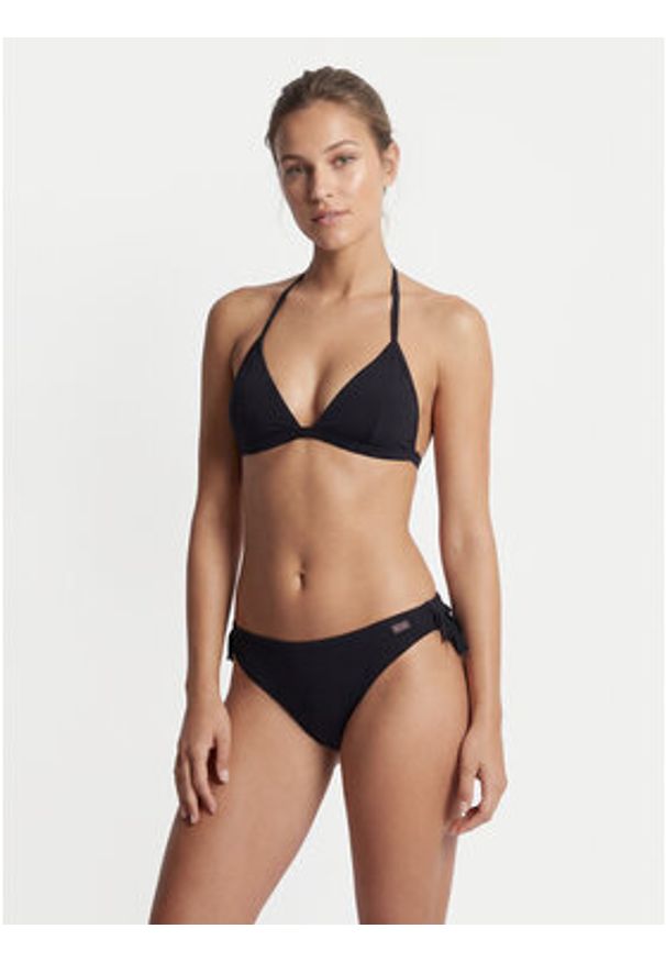 Banana Moon Dół od bikini Vanita Fringes LSE01 Czarny. Kolor: czarny. Materiał: syntetyk