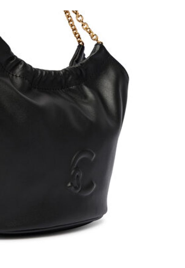 Coccinelle Torebka UF5 Coccinellesmash E5 U5F 58 01 01 Czarny. Kolor: czarny. Materiał: skórzane