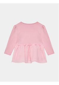 Guess Komplet kamizelka, sukienka i legginsy A3BG11 WC910 Różowy Regular Fit. Kolor: różowy. Materiał: syntetyk #6