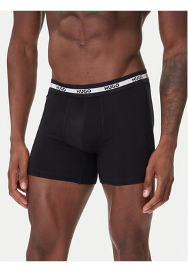 Hugo - HUGO Komplet bokserek 50545674 Kolorowy. Materiał: bawełna. Wzór: kolorowy