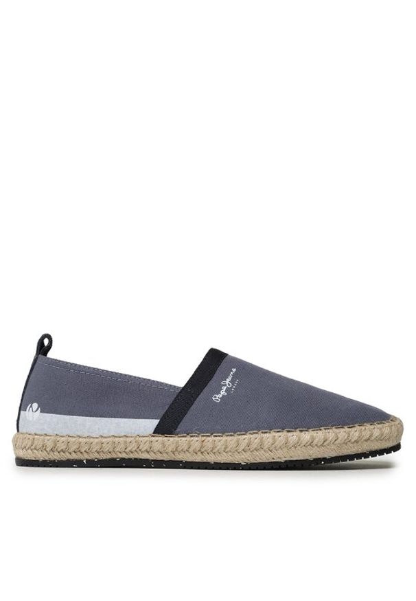 Pepe Jeans Espadryle Tourist Camp PMS10312 Granatowy. Kolor: niebieski. Materiał: materiał