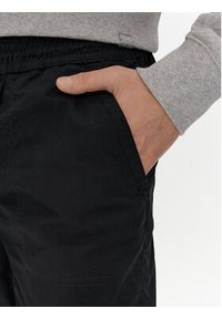 Brave Soul Spodnie materiałowe MTR-BRETBLACK Czarny Regular Fit. Kolor: czarny. Materiał: bawełna #5