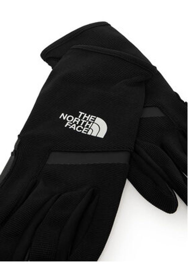 The North Face Rękawiczki Amp NF0A888M Czarny. Kolor: czarny. Materiał: skóra