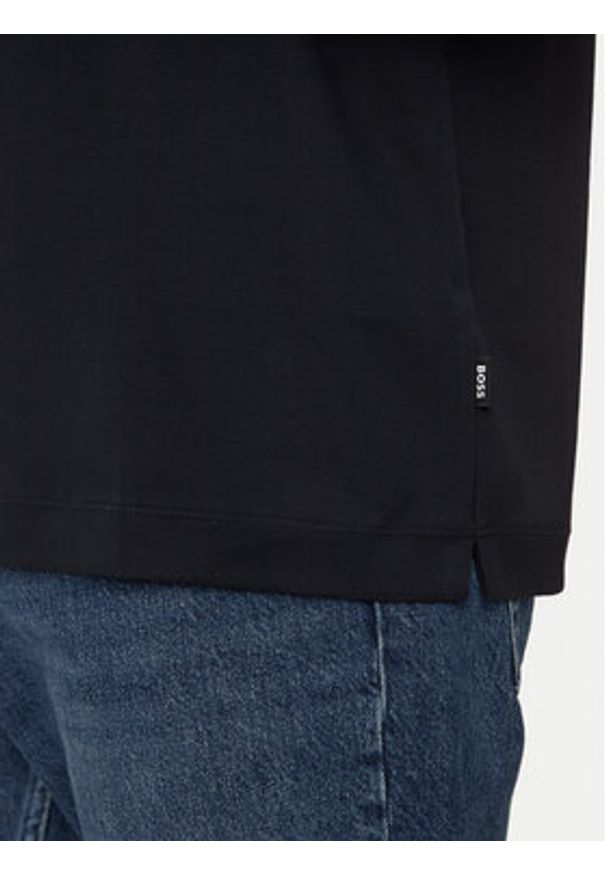 BOSS - Boss Polo 50523917 Granatowy Regular Fit. Typ kołnierza: polo. Kolor: niebieski. Materiał: bawełna