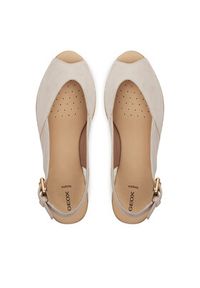Geox Espadryle D55YXA-00021 C6738 Beżowy. Kolor: beżowy. Materiał: materiał #3