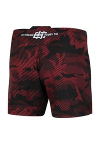 Spodenki Sportowe Męskie na trening i siłownię EXTREME HOBBY HAVOC. Kolor: czerwony. Materiał: poliester, elastan. Sport: fitness #2