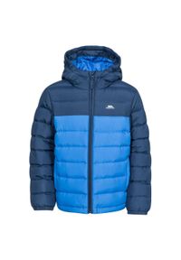 TRESPASS - Kurtka Dziecięca. Kolor: niebieski. Materiał: puch. Styl: sportowy