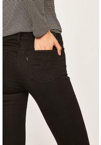 Levi's® - Levi's jeansy damskie medium waist 18881.0052-Blacks. Okazja: na spotkanie biznesowe. Kolor: czarny. Styl: biznesowy #5