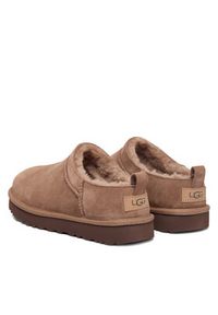 Ugg Śniegowce W Classic Micro 1173891 Beżowy. Kolor: beżowy. Materiał: skóra, zamsz #3