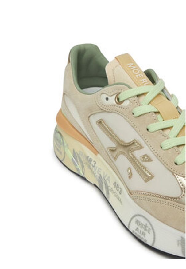 Premiata Sneakersy Moerund Var 7466 Beżowy. Kolor: beżowy. Materiał: materiał