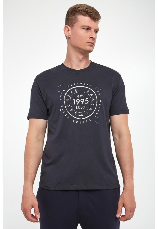 Liu Jo - T-shirt męski z logo LIU JO