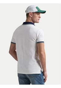 Polo Ralph Lauren Polo 710963479001 Biały Custom Slim Fit. Typ kołnierza: polo. Kolor: biały. Materiał: bawełna #3