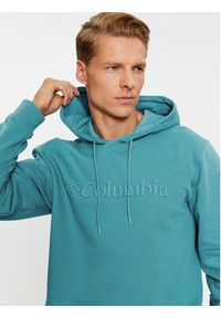 columbia - Columbia Bluza CSC Basic Logo™ II Hoodie Niebieski Regular Fit. Kolor: niebieski. Materiał: bawełna