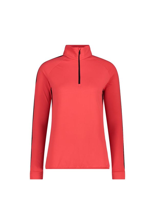 Golf damska turystyczne CMP 34L4286. Typ kołnierza: golf. Kolor: czerwony. Styl: sportowy. Sport: golf