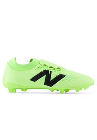 Korki męskie New Balance FURON V7+ DISPATCH FG SF3FL75 – zielone. Kolor: zielony. Materiał: materiał, syntetyk. Szerokość cholewki: normalna. Sport: piłka nożna #1