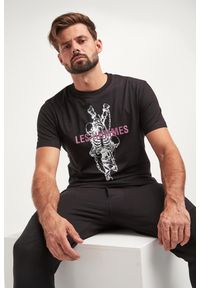 Les Hommes - T-shirt męski z logo LES HOMMES #1