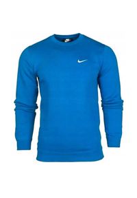 Bluza Męska Sportowa Nike Swoosh. Kolor: niebieski. Sport: fitness
