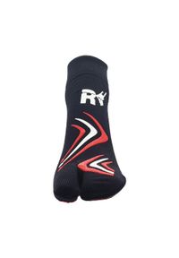 R-EVENGE - Skarpety techniczne Action dla dorosłych antypoślizgowe, czarnym i czerwonym. Kolor: czarny, wielokolorowy, czerwony. Materiał: lycra, poliamid. Sport: joga i pilates
