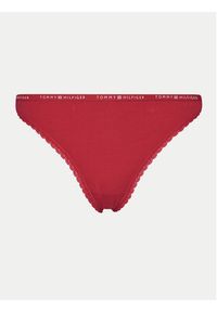 TOMMY HILFIGER - Tommy Hilfiger Komplet stringów UW0UW05954 Kolorowy. Materiał: bawełna. Wzór: kolorowy