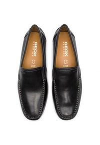Geox Mokasyny U Moner V U1144V 00039 C9999 Czarny. Kolor: czarny. Materiał: skóra #4