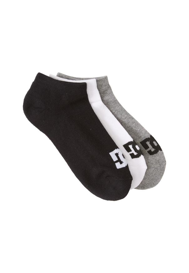 DC Shoes - dla Mężczyzn DC ANKLE 5PK Czarny. Kolor: czarny. Materiał: poliester, materiał, poliamid, bawełna, elastan