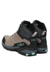 CMP Trekkingi Melnick Mid Wp 3Q18586 Brązowy. Kolor: brązowy. Materiał: zamsz, skóra #6