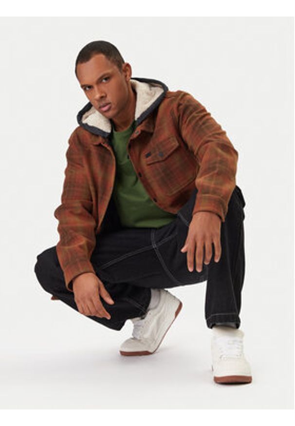 Billabong Kurtka przejściowa Furnace Bonded EBYWT03005 Brązowy Regular Fit. Kolor: brązowy. Materiał: bawełna