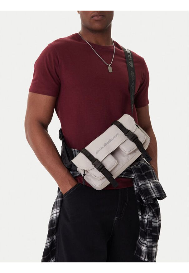 Quiksilver Torebka CEOWB-QUIC-F-002-09 Szary. Kolor: szary. Materiał: materiał