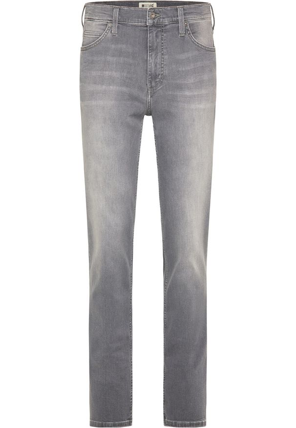 Mustang - MUSTANG MĘSKIE SPODNIE JEANSOWE TRAMPER TAPERED DENIM GREY 1011344 4500 883