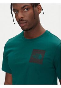 The North Face T-Shirt SS Fine NF0A8A6M Zielony Regular Fit. Kolor: zielony. Materiał: bawełna, syntetyk #7