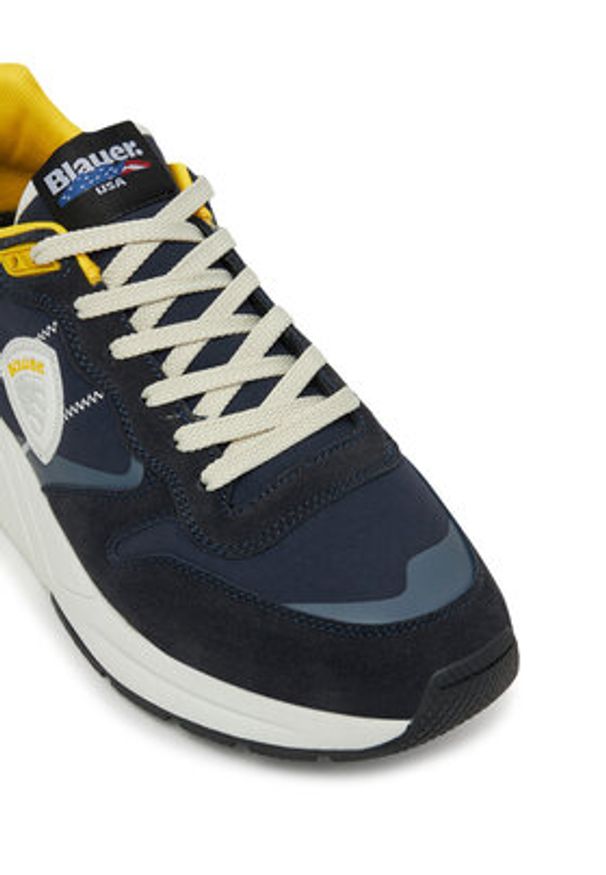 Blauer Sneakersy S5RAY01 Granatowy. Kolor: niebieski. Materiał: materiał