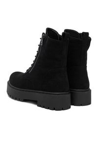 DeeZee Trzewiki HX21001-70D Czarny. Kolor: czarny. Materiał: materiał #3