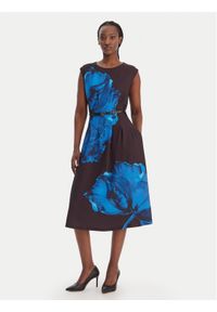 DKNY Sukienka koktajlowa DD5N3J04 Czarny Regular Fit. Kolor: czarny. Materiał: syntetyk. Styl: wizytowy #1