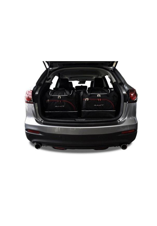 KJUST - Torby Do Bagażnika Mazda Cx-9 2006-2012 5Szt Kjust. Kolor: czarny. Styl: sportowy