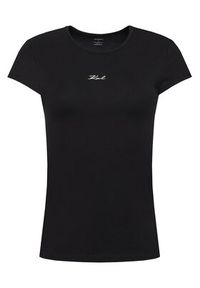 Karl Lagerfeld - KARL LAGERFELD Komplet t-shirtów B3W47010 Kolorowy Slim Fit. Typ kołnierza: dekolt w karo. Materiał: bawełna. Wzór: kolorowy #6