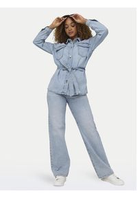 only - ONLY Kurtka jeansowa Sophia 15282286 Niebieski Regular Fit. Kolor: niebieski. Materiał: bawełna #8