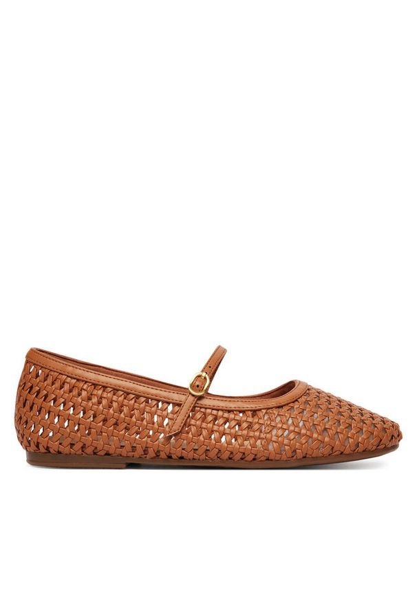 Baleriny Clarks. Kolor: brązowy