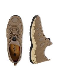 Rieker Sneakersy L0551-64 Beżowy. Kolor: beżowy. Materiał: materiał #8