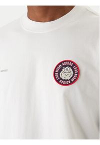 Adidas - adidas Longsleeve Moon Boot JM8917 Biały Loose Fit. Kolor: biały. Materiał: bawełna. Długość rękawa: długi rękaw #4